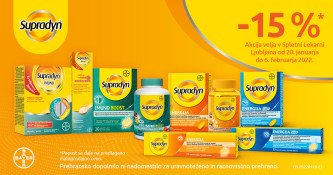 Supradyn prehranska dopolnila -15 %