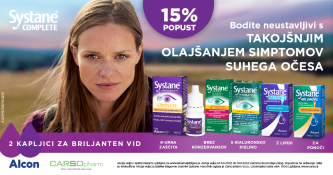 Kapljice za oči Systane 15 % ugodneje