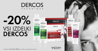 Vichy Dercos izdelki -20 %