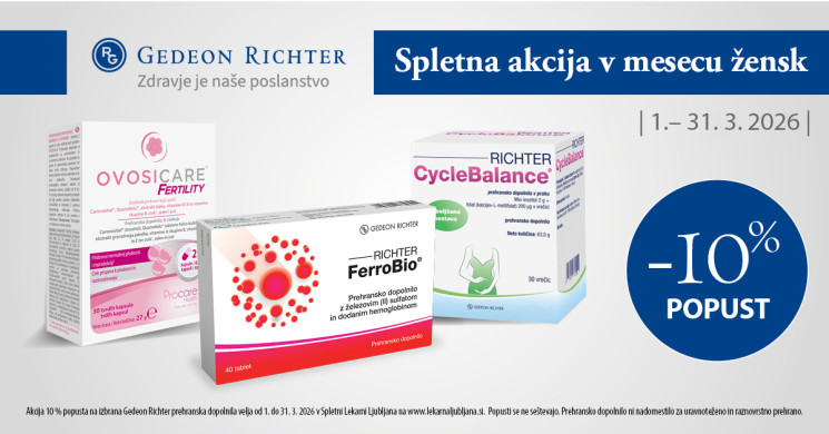 Izbrani Gedeon Richter izdelki -10 %