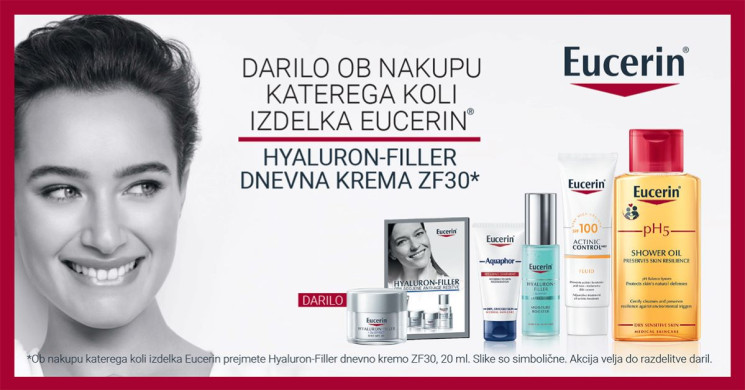 DARILO ob nakupu Eucerin izdelka