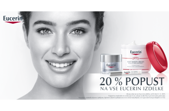 Kozmetična linija Eucerin 20 % ugodneje Kozmetična linija Eucerin 20 % ugodneje