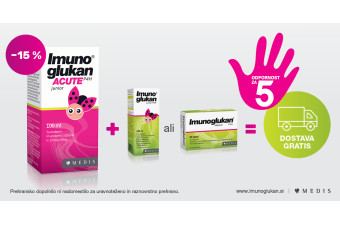 Imunoglukan P4H Acute Junior sirup 15 % ugodneje Imunoglukan P4H Acute Junior sirup 15 % ugodneje