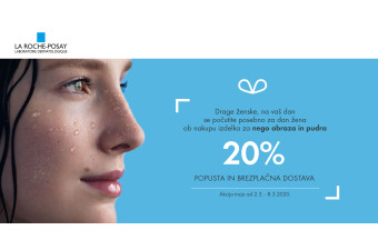 Ugodnost ob nakupu izdelka La Roche-Posay Ugodnost ob nakupu izdelka La Roche-Posay