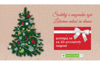 Nagradna igra Lekarna nekoč in danes Nagradna igra Lekarna nekoč in danes