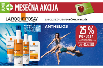 La Roche-Posay Anthelios 25 % ugodneje La Roche-Posay Anthelios 25 % ugodneje