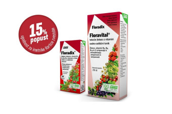 Floradix Floravital 15 % ugodneje Floradix Floravital 15 % ugodneje