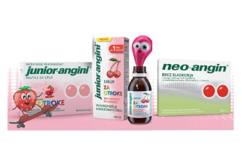 Junior-angini za otroke 20 % ugodneje Junior-angini za otroke 20 % ugodneje