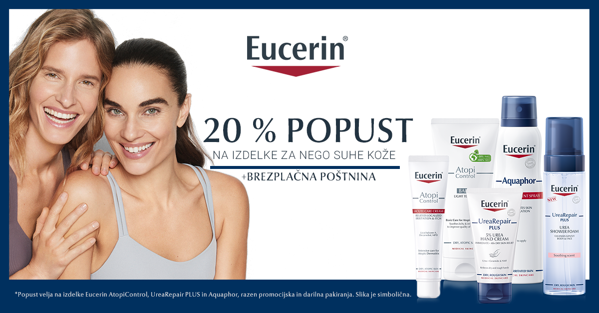 Eucerin suha koža - 20 %